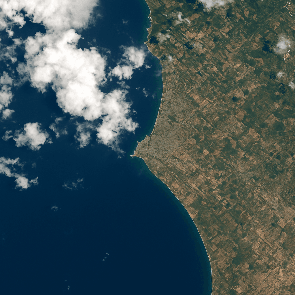 Remove clouds from satellite images