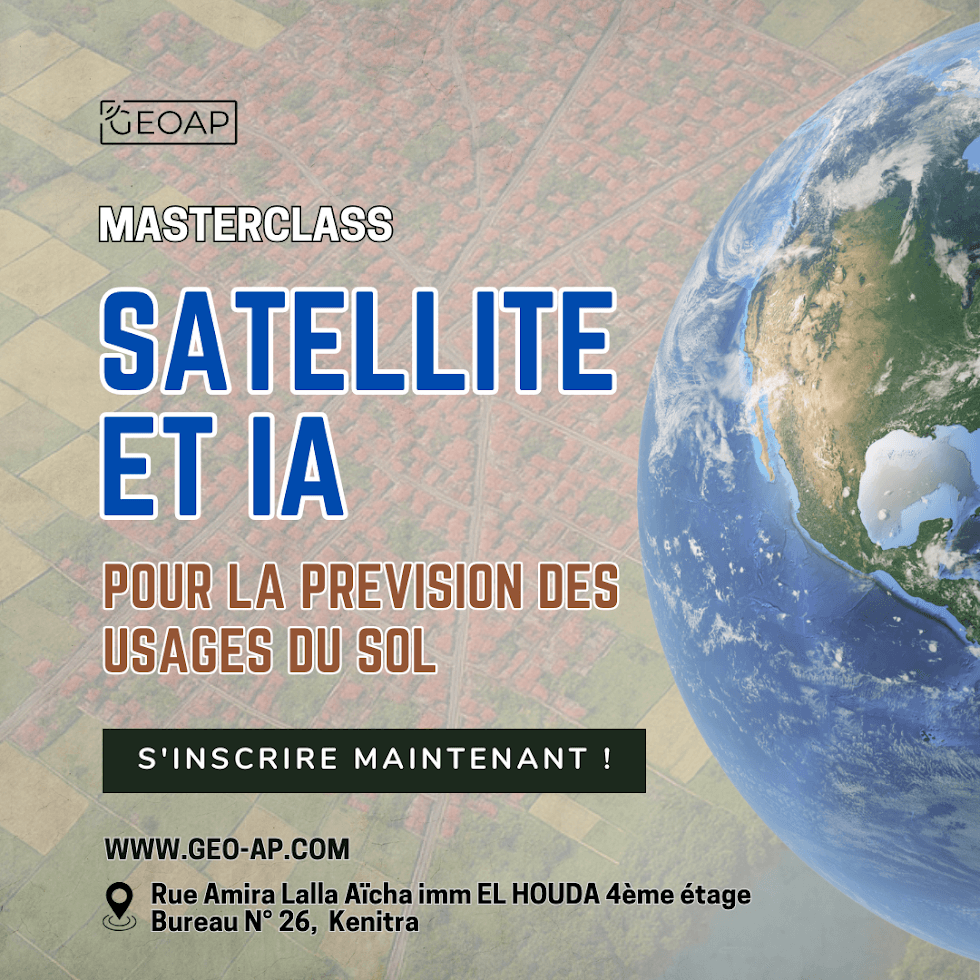 Masterclass – Satellite et IA pour la Prévision des Usages du Sol