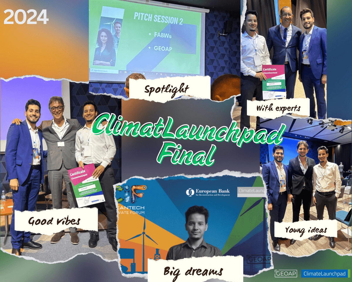 GEOAP's Journey at the ClimateLaunchpad Morocco Final: A Milestone for GreenTech Innovation