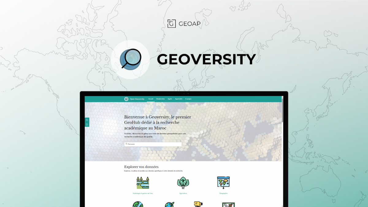 Découvrez Geoversity : Le premier GeoHub pour la recherche académique au Maroc
